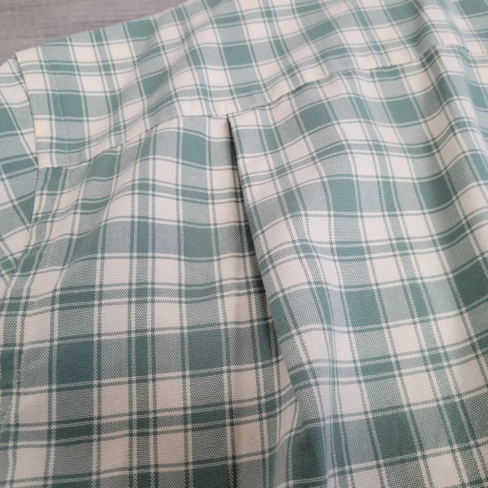 Polo Ralph Lauren Shirt Mens 2XLTUtility Oxford Gingham Short Sleeve Pony Preppy